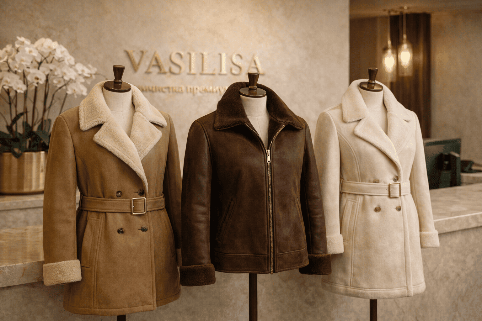 Весна — время чистки дубленок перед хранением