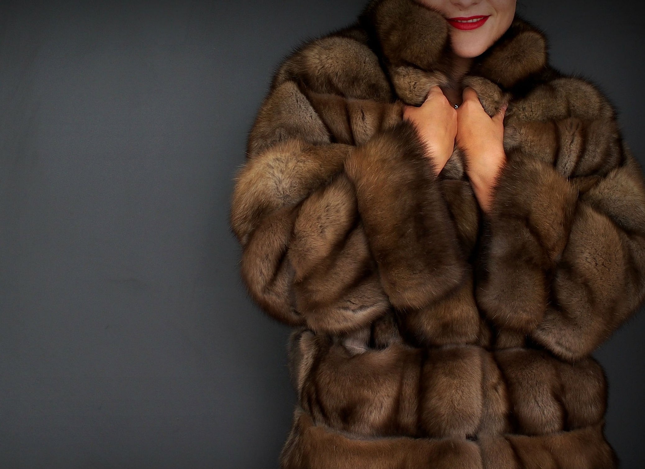 Шуба норковая fur Fashion industry