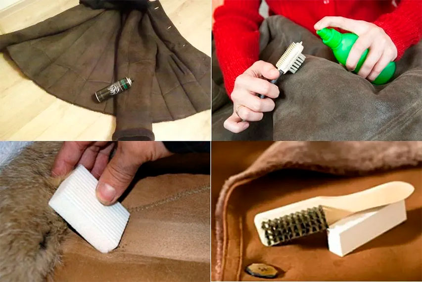 чистка дубленки